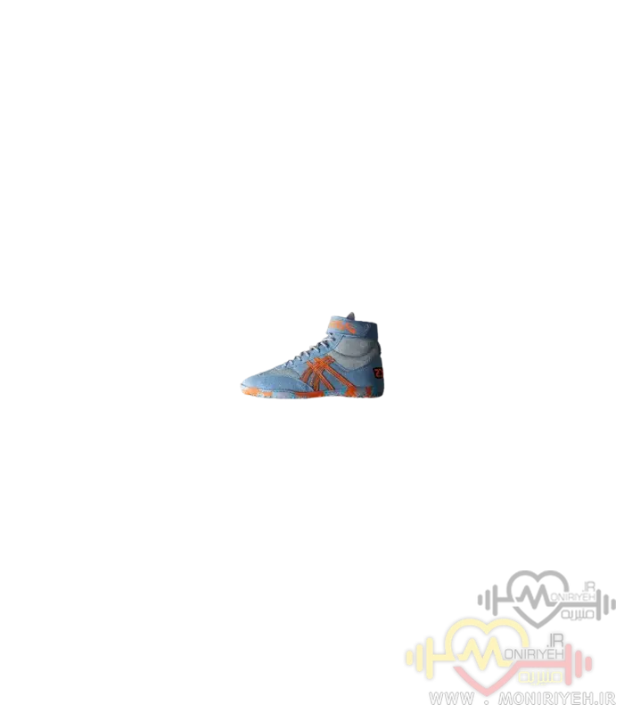 کفش کشتی اسیکس مدل Wrestling-نارنجی