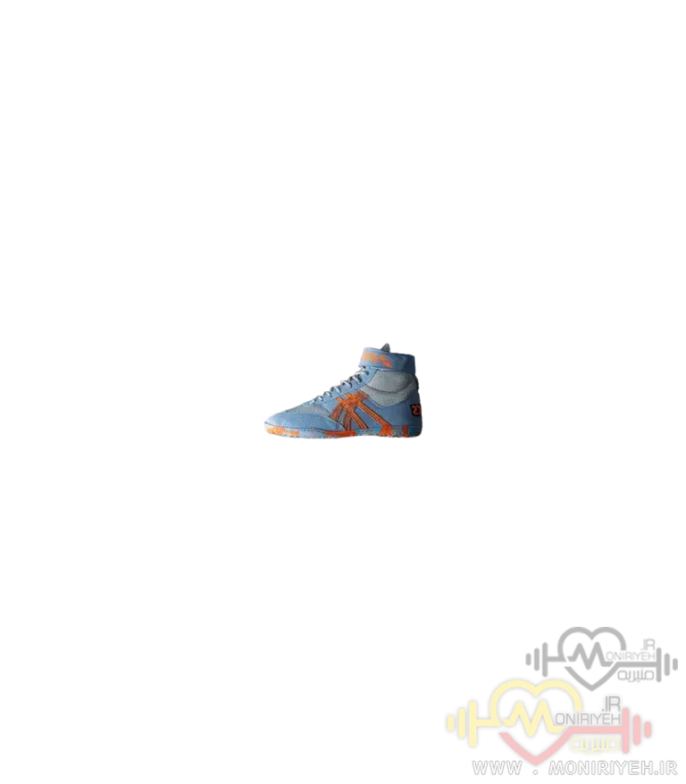 کفش کشتی اسیکس مدل Wrestling-نارنجی