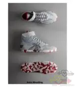 کفش کشتی اسیکس مدل Wrestling-طوسی