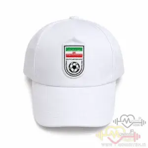 کلاه کپ تیم ملی ایران (سفید)