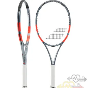 راکت تنیس بابولات Pure Strike Team Carbon Grey