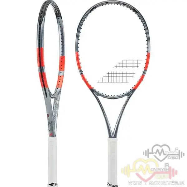 راکت تنیس بابولات Pure Strike Team Carbon Grey