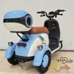 موتور سیکلت برقی سه چرخ طرح وسپا مدل HELLO