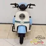 موتور سیکلت برقی سه چرخ طرح وسپا مدل HELLO